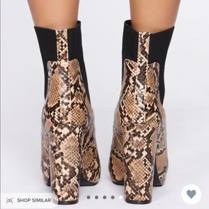 Fashion Nova Booties-BRAND NEW